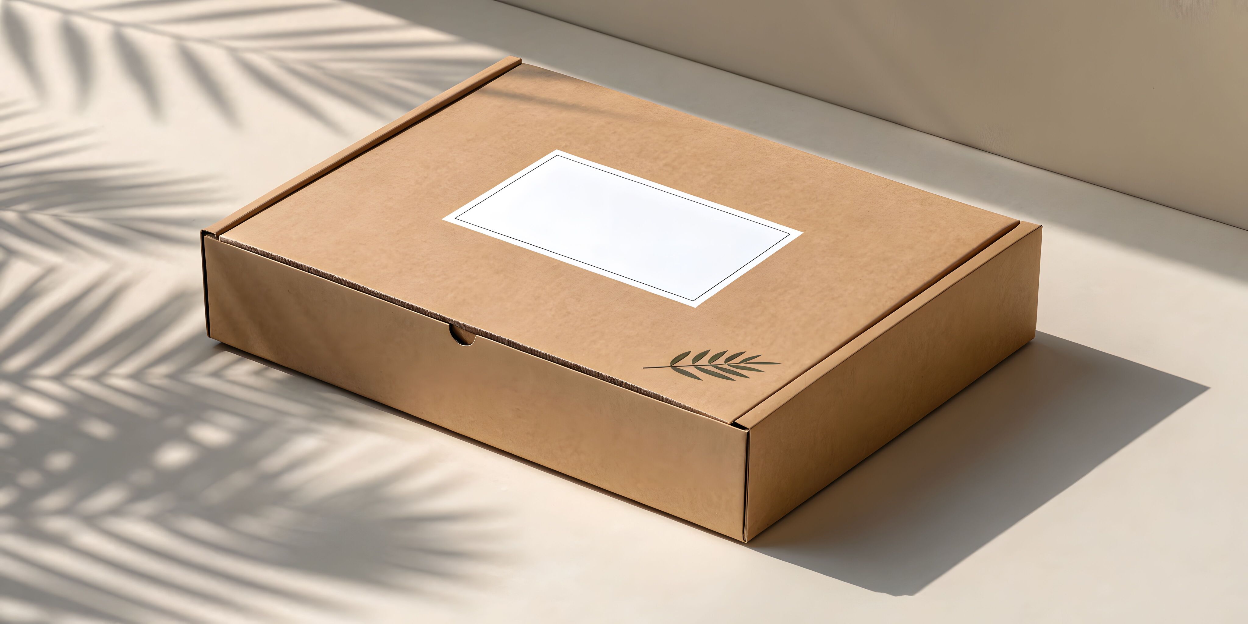 Corrugated cardboard box for transport