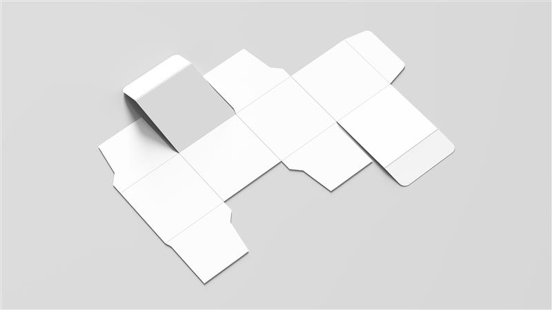 White folding boxes